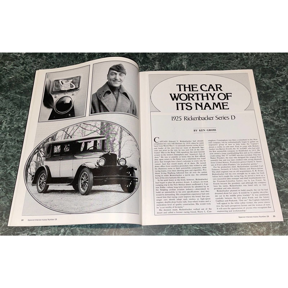 1975 SPECIAL INTEREST AUTO-SIA Indy Issue, 1925 Rickenbacker Hot Rods - Picture 3 of 4